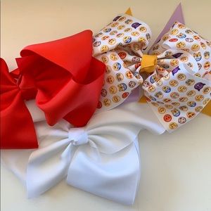 Cheer Bows!!! Brand new!! Large!!!